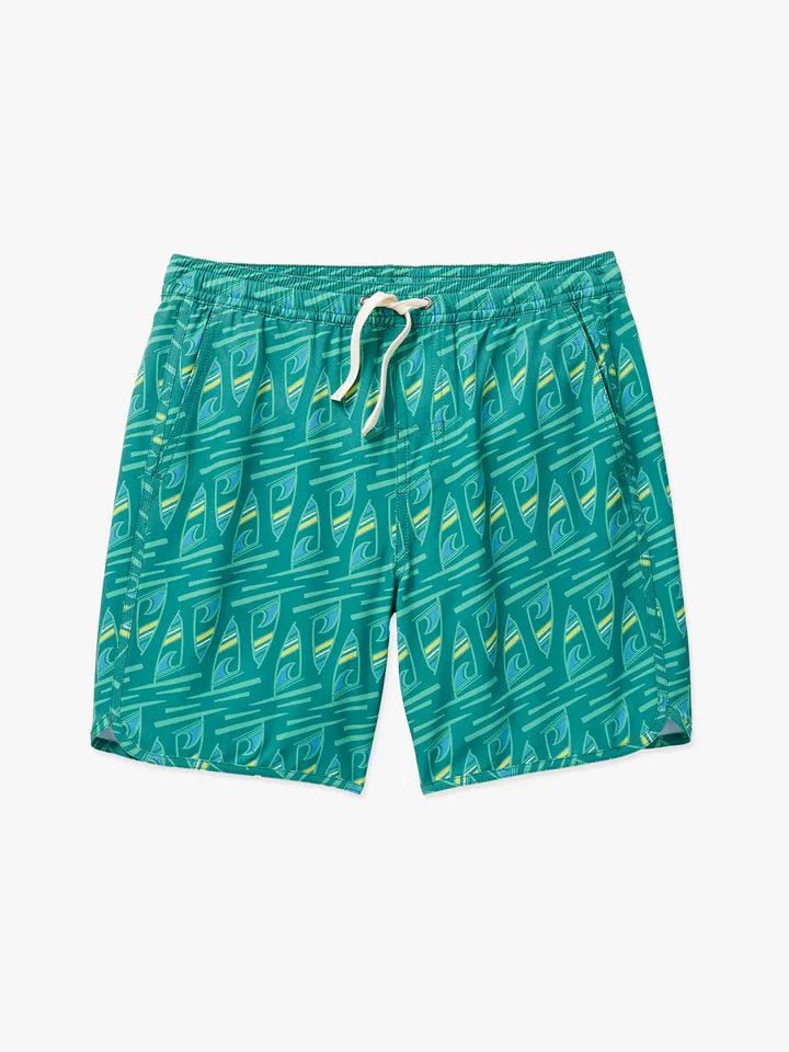 Boys' Fair Harbor Anchor Swim Shorts - Quick-Dry, UPF 50+ Beach & Pool Swimwear for Summer Activities