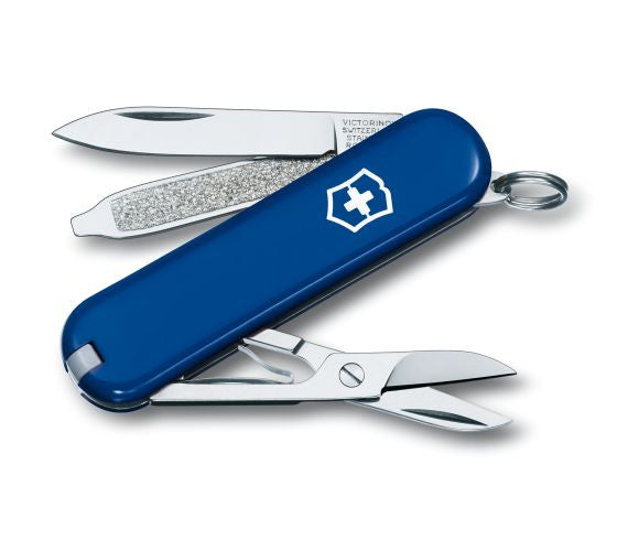 Victorinox Swiss Army Knives - Classic Small Pocket Knife with Keychain | Compact Multi-Tool for Camping, Hiking, Travel & Everyday Carry (EDC)
