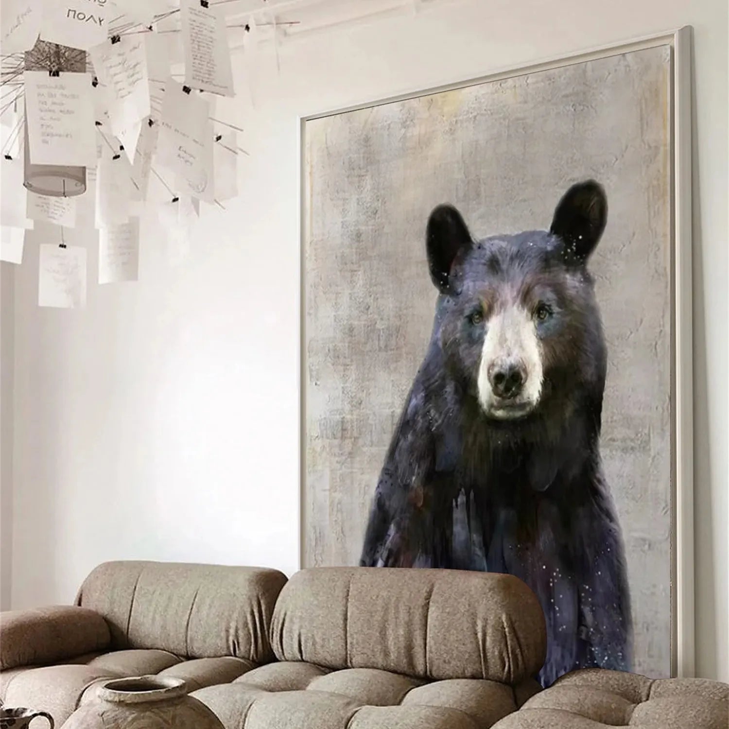 Animal Art Painting #AP073 - Handmade Wildlife Canvas Art for Home & Office Decor | Perfect for Living Room, Bedroom, or Gift