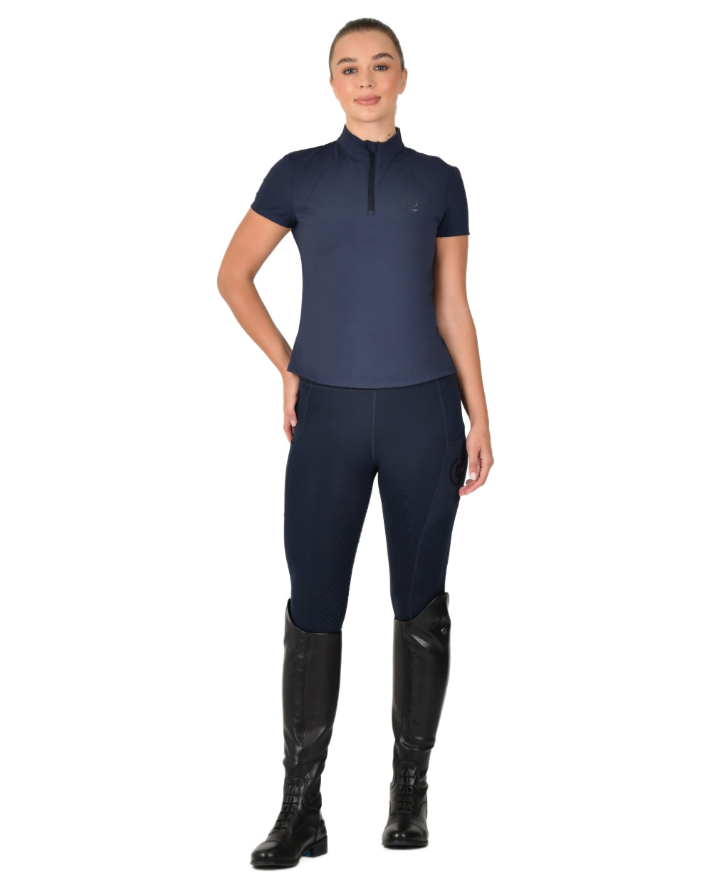 Dublin Women's Fitted Quarter Zip Pullover Sweater - Casual & Athletic Wear for Outdoor Activities & Workouts