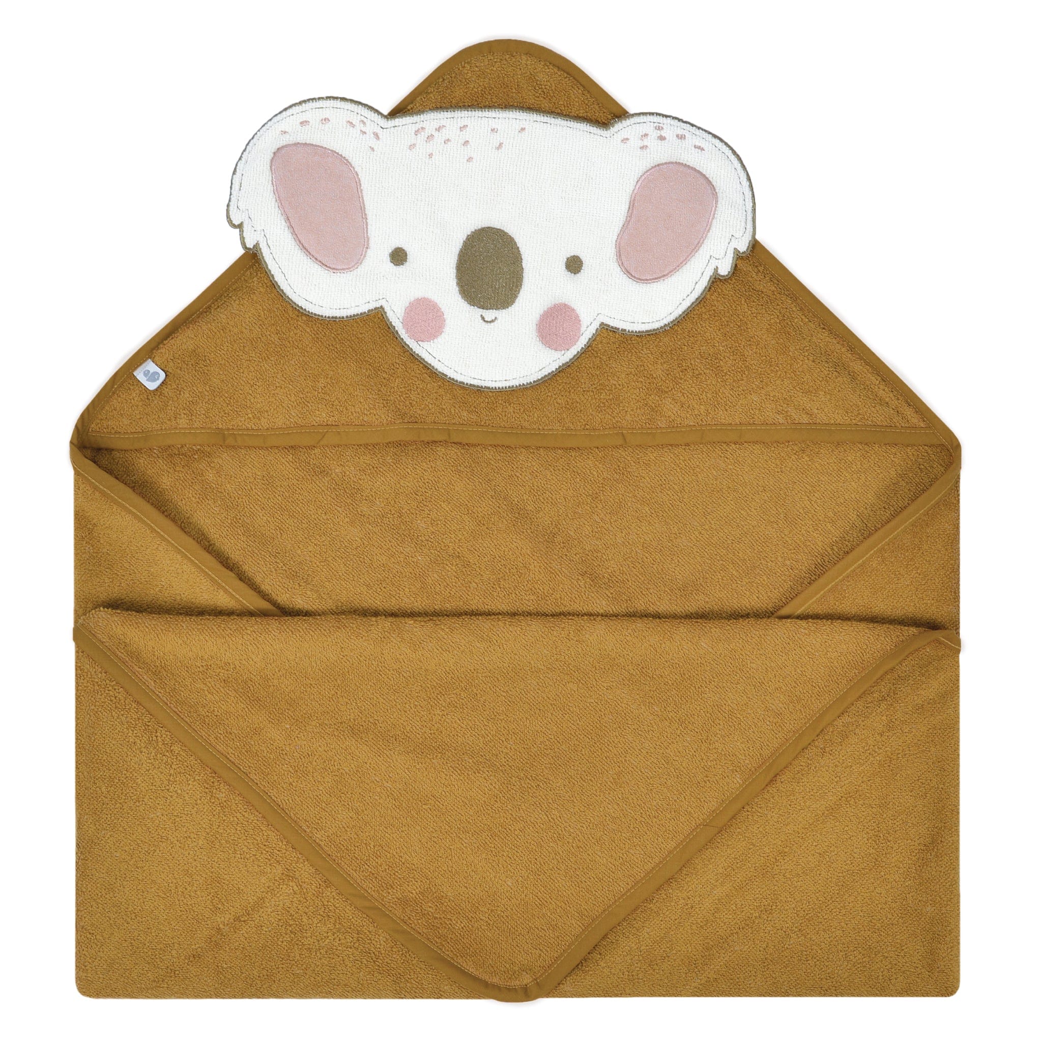 Soft & Absorbent Baby Hooded Towel with Cute Koala Design - Perfect for Bath Time, Swimming & Post-Bath Snuggles