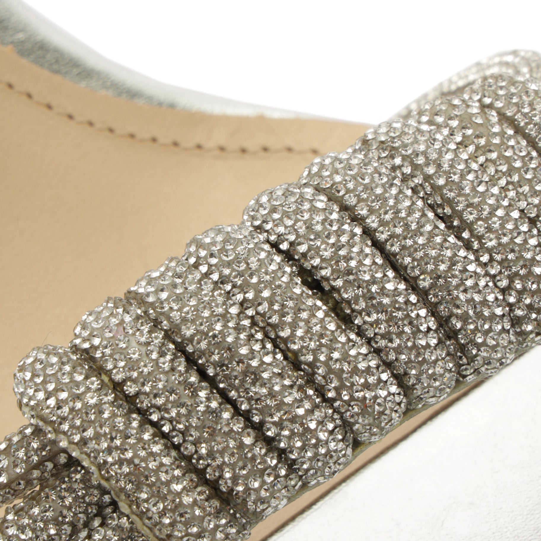 Jewell Block Metallic Nappa Leather Sandals for Women - Comfortable Summer Dressy Strappy Heels | Perfect for Weddings, Parties & Date Nights