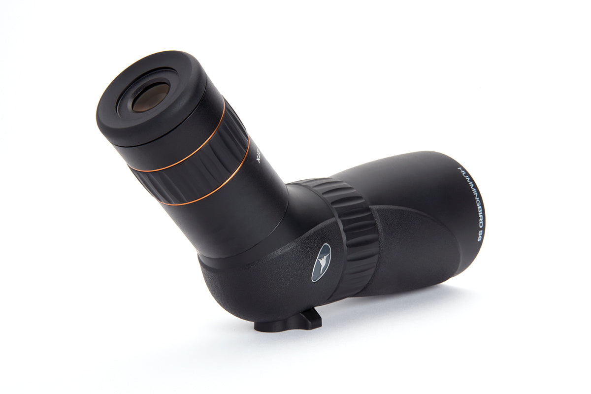 HUMMINGBIRD 9 27-56X Angled Zoom Spotting Scope for Bird Watching, Hunting & Wildlife Observation - HD Optics for Outdoor Adventures