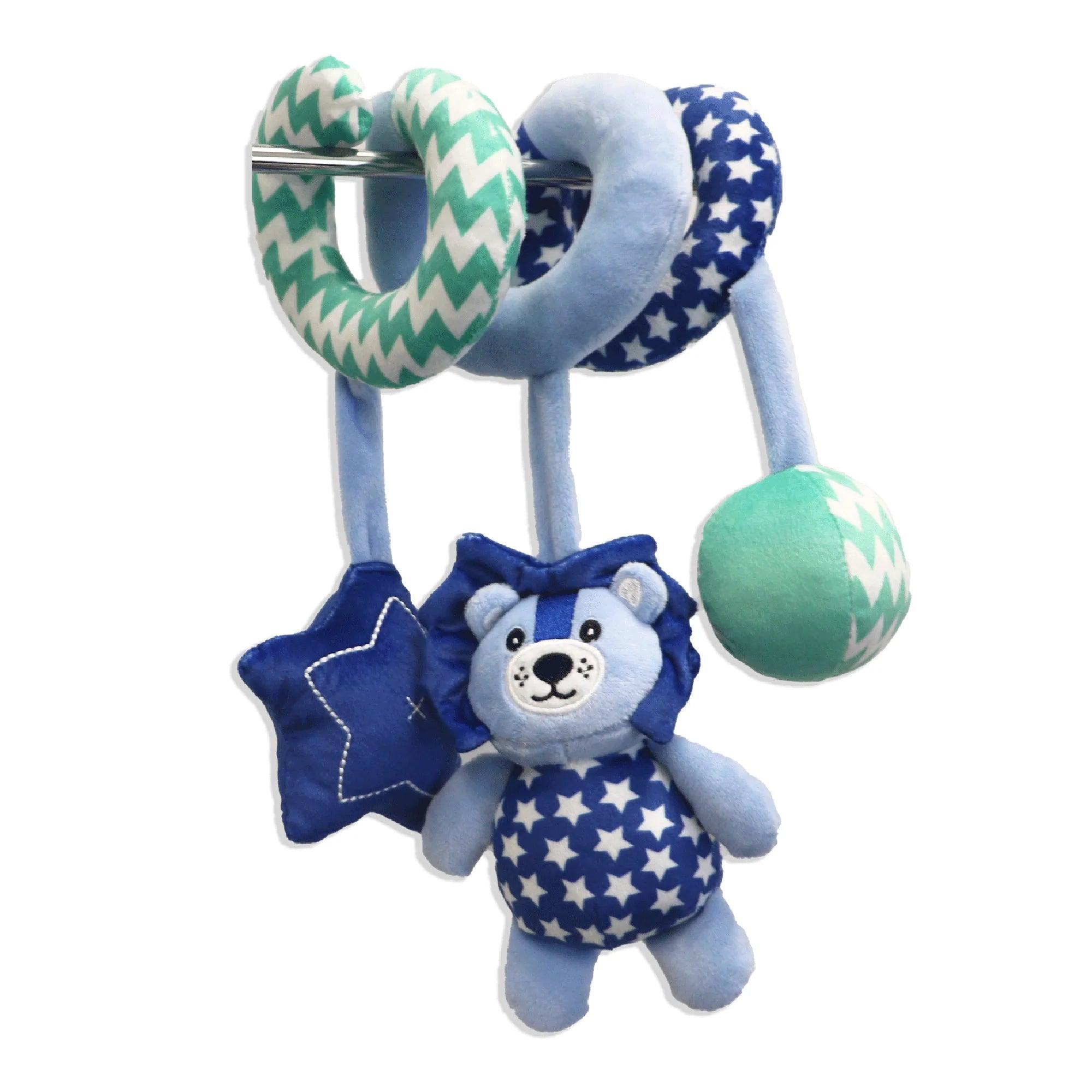 Baby Spiral Activity Toy - Colorful Sensory Learning Toy for Infants & Toddlers - Perfect for Playtime, Teething, and Early Development