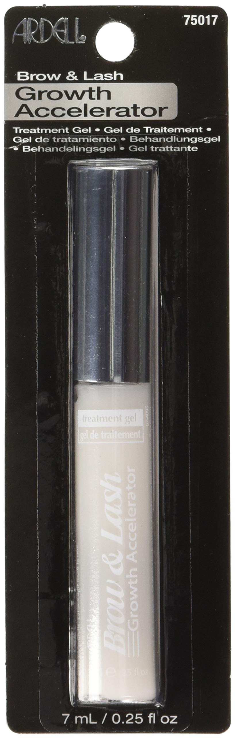 Ardell Brow and Lash Growth Accelerator Treatment Gel - 0.25 Oz (2 Pack) - Natural Eyelash & Eyebrow Enhancer for Thicker, Fuller Growth - Perfect for Daily Beauty Routine & Nighttime Care