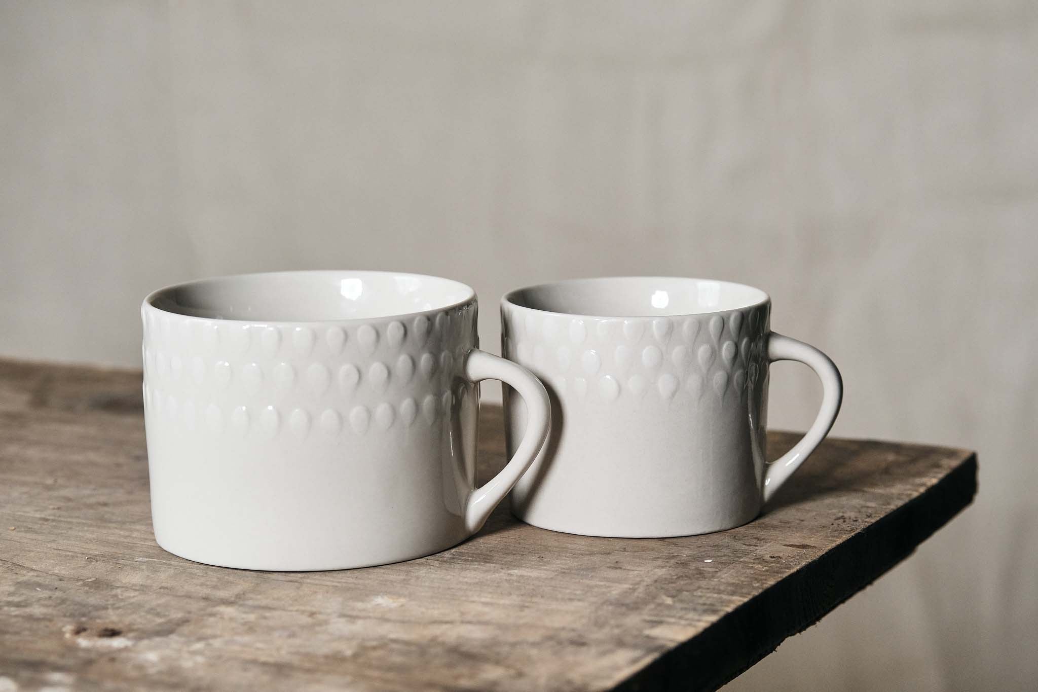 Cream Drop Mug - Elegant Ceramic Coffee Cup for Home & Office Use - Perfect for Tea, Hot Chocolate, and Relaxing Moments