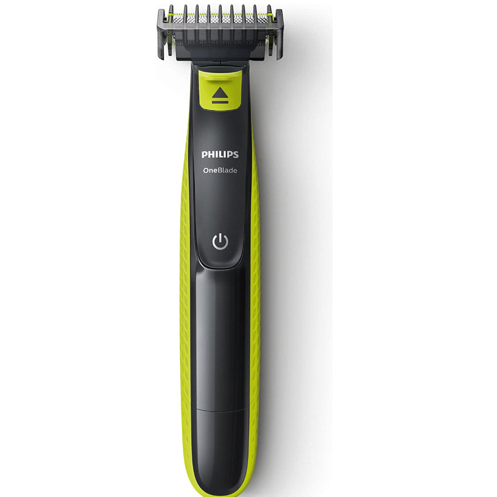 PHILIPS OneBlade Hybrid Electric Trimmer & Shaver QP2520/21 - 3-in-1 Facial Hair Grooming Kit for Men, Wet/Dry Use - Perfect for Travel, Daily Shaving & Beard Styling