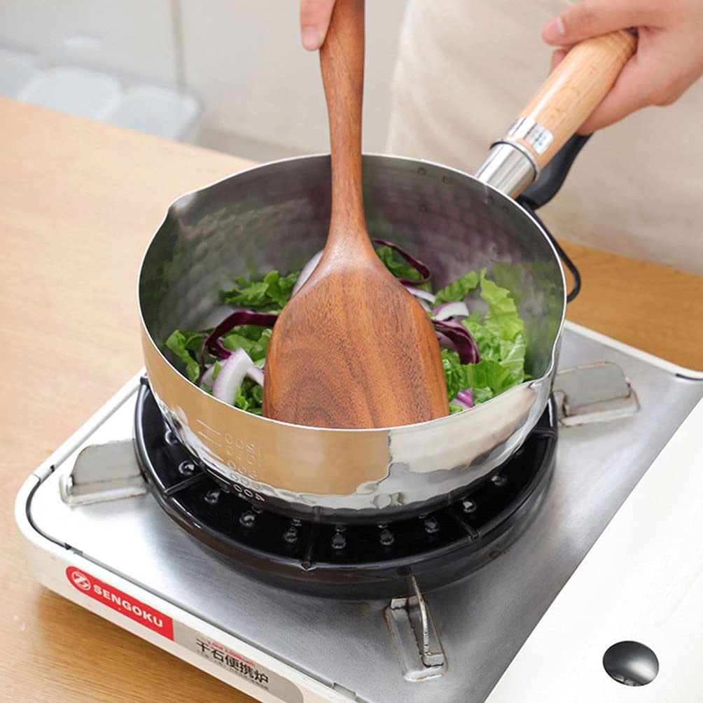 DOITOOL Nonstick Noodle Cooker Pot - Egg Frying Pan, Ramen Pot & Milk Boiling Pot for Camping, Kitchen & Outdoor Cooking | Perfect for Camping Trips, Dorm Cooking & Quick Meals