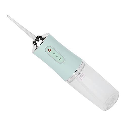 Electric Toothbrush with Adjustable Gears - Portable Oral Irrigator for Men & Women, Perfect for Home, Travel & Hotel Use (Green) - Ideal for Daily Dental Care & On-the-Go Oral Hygiene