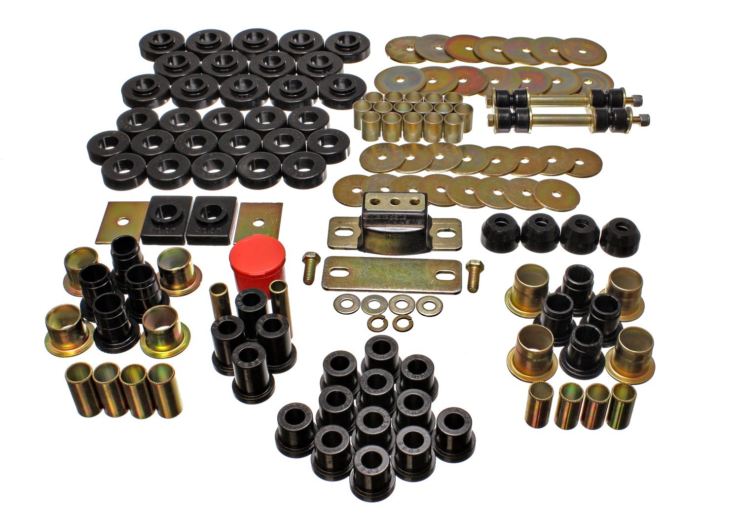 Energy Suspension 3.18121G HYPER-FLEX Complete Master Bushing Kit - High Performance Polyurethane Bushings for Smooth Ride & Enhanced Handling - Perfect for Street, Track & Off-Road Vehicles