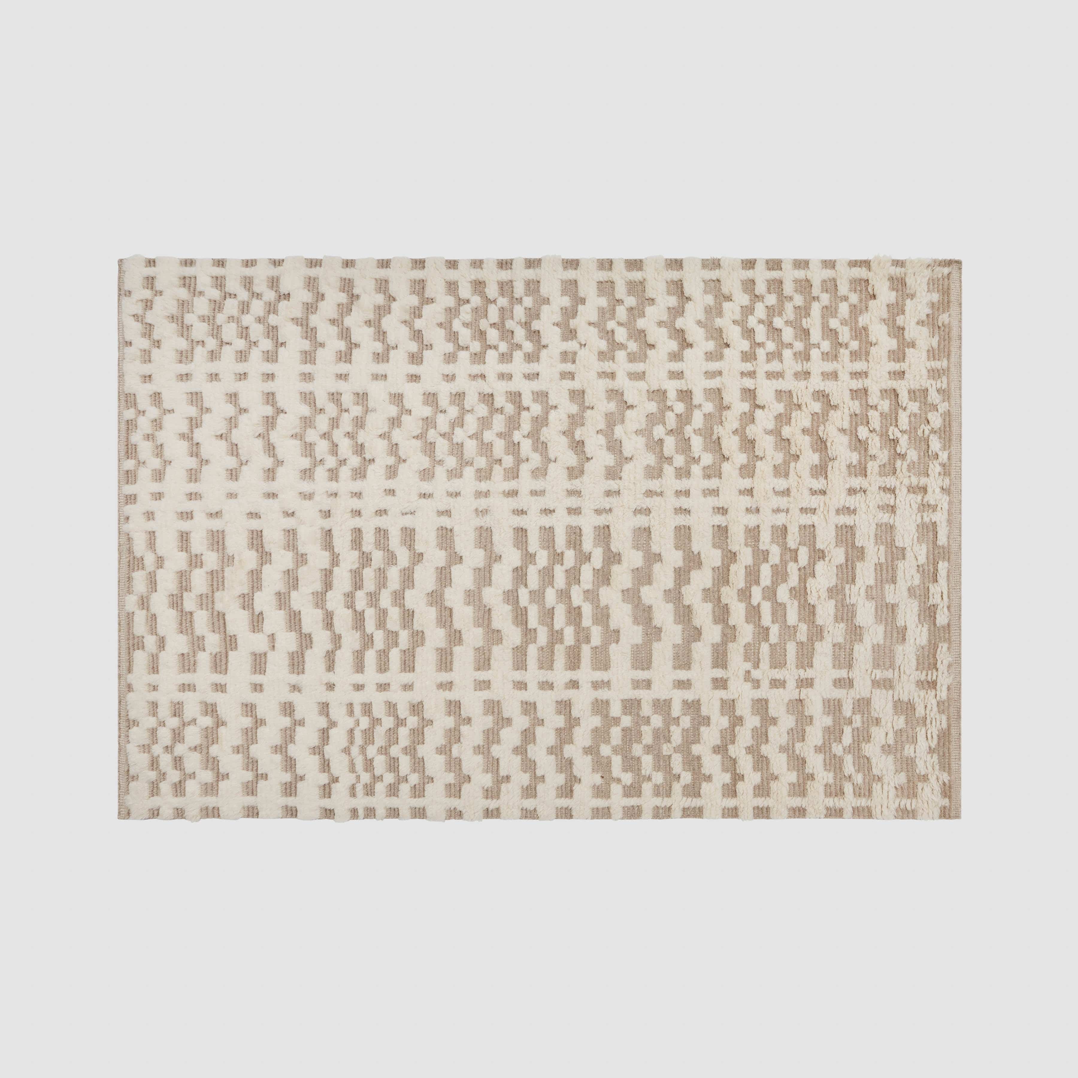 Premium Hand-Knotted Ishara Area Rug - Soft & Durable Wool Carpet for Living Room, Bedroom, or Office Decor - Perfect for Home & Commercial Spaces