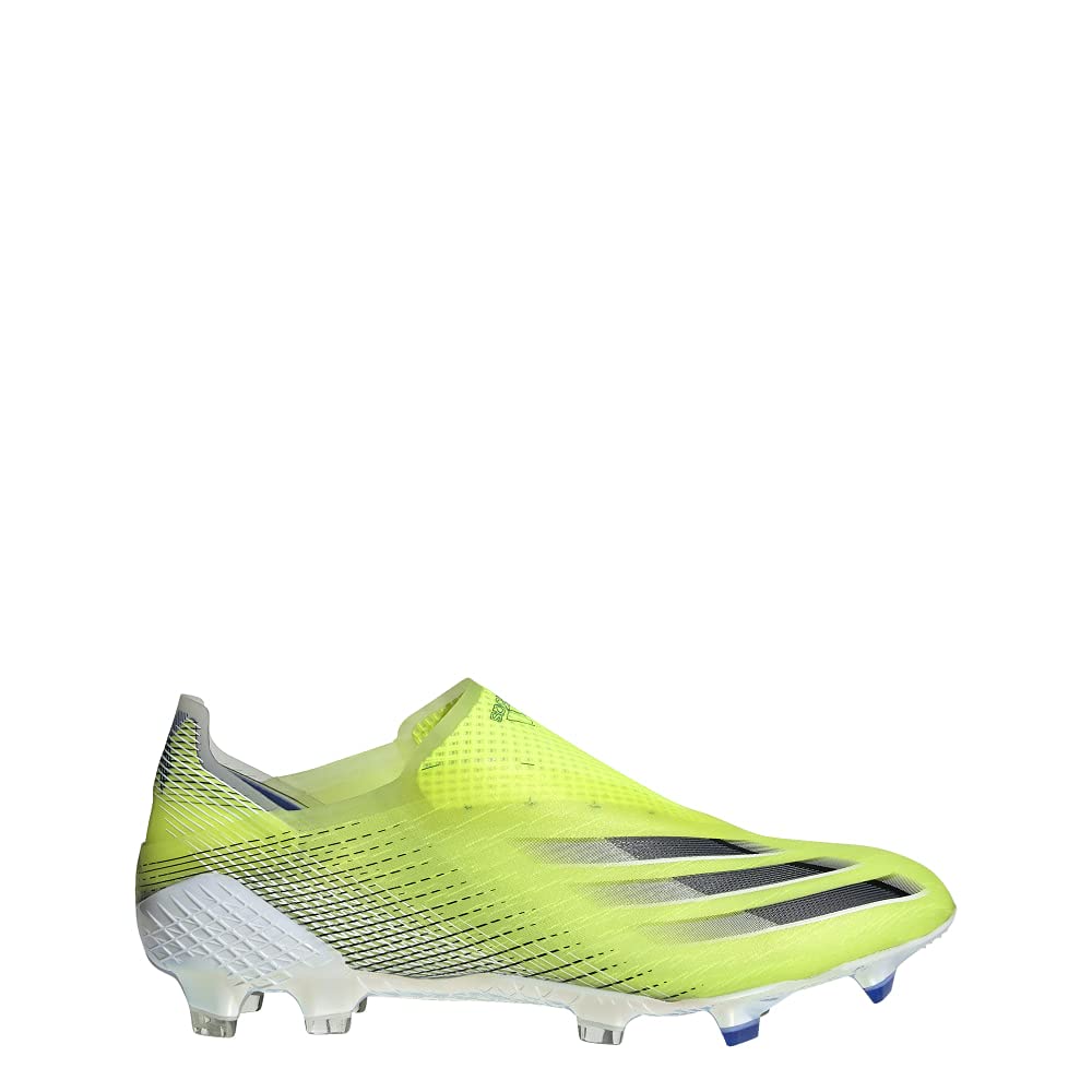 Adidas X Ghosted+ Firm Ground Soccer Cleats for Men - Lightweight & Durable Football Shoes for Firm Ground - Perfect for Training, Matches & Outdoor Soccer Games
