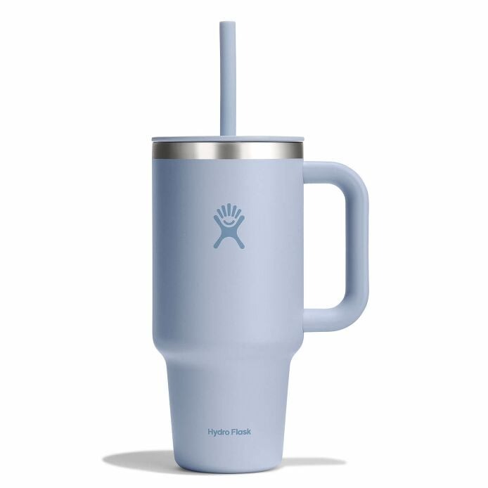 32 oz Insulated Stainless Steel Travel Tumbler with Lid & Straw - Leakproof, BPA-Free, Keeps Drinks Hot/Cold for 24 Hours - Perfect for Commuting, Hiking, Gym & Outdoor Activities
