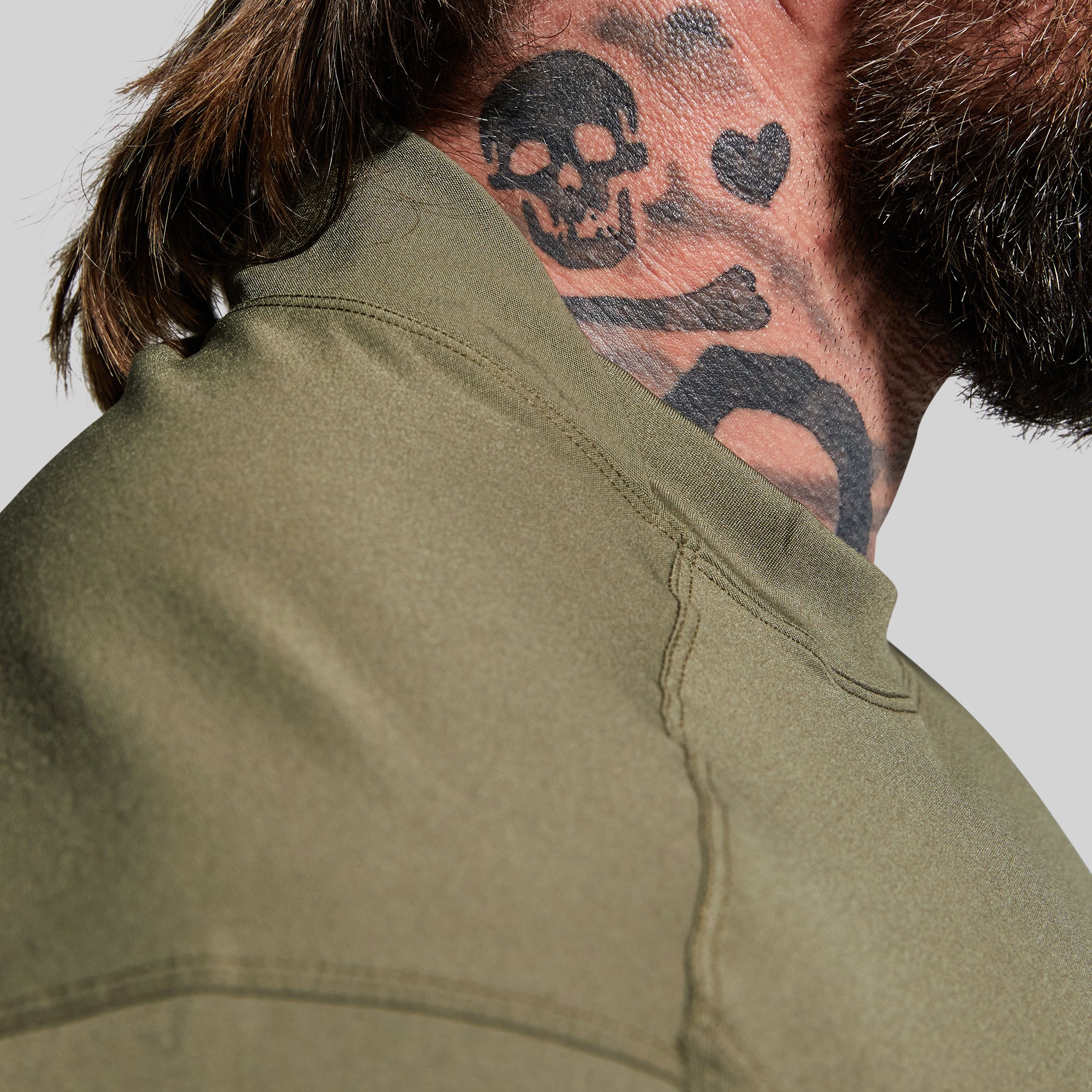 Long Sleeve Op Top (OD Green) - Tactical Shirt for Outdoor Adventures, Hiking & Military Use