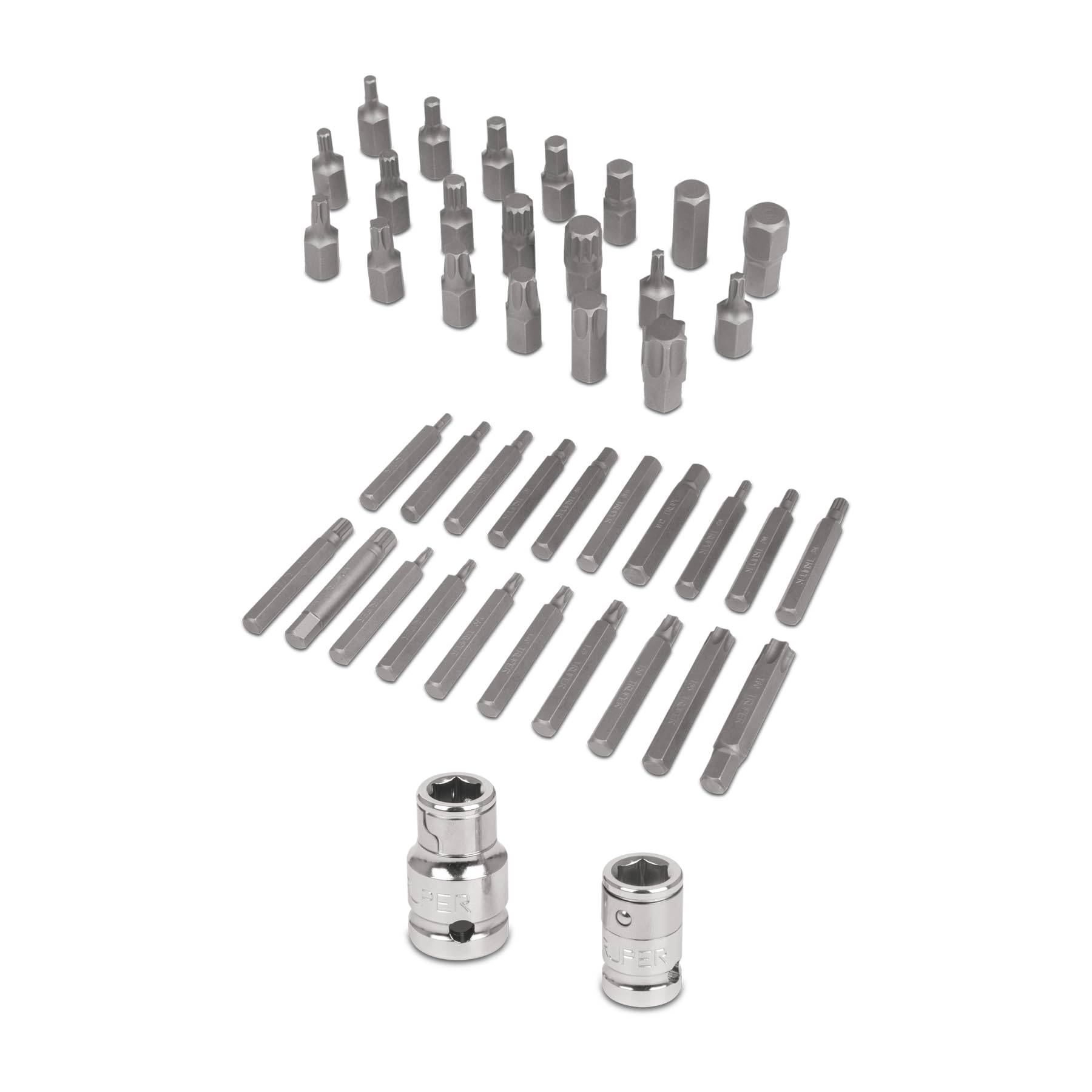 42-Piece Premium Bit Set - High-Quality Screwdriver Bits for DIY, Home Repair & Professional Use - Compatible with Drills & Drivers - Perfect for Woodworking, Furniture Assembly & Automotive Projects