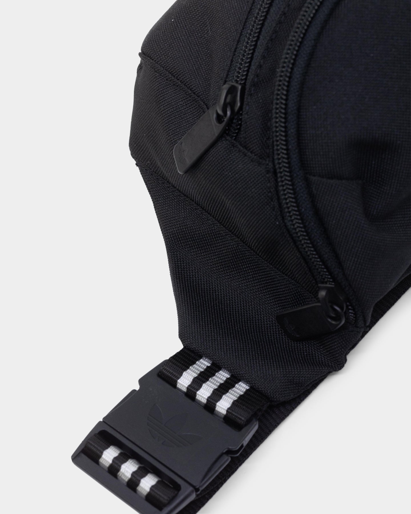 Adidas Adicolor Classic Waist Bag - Black Crossbody Fanny Pack for Men & Women - Perfect for Running, Travel, Gym & Outdoor Activities