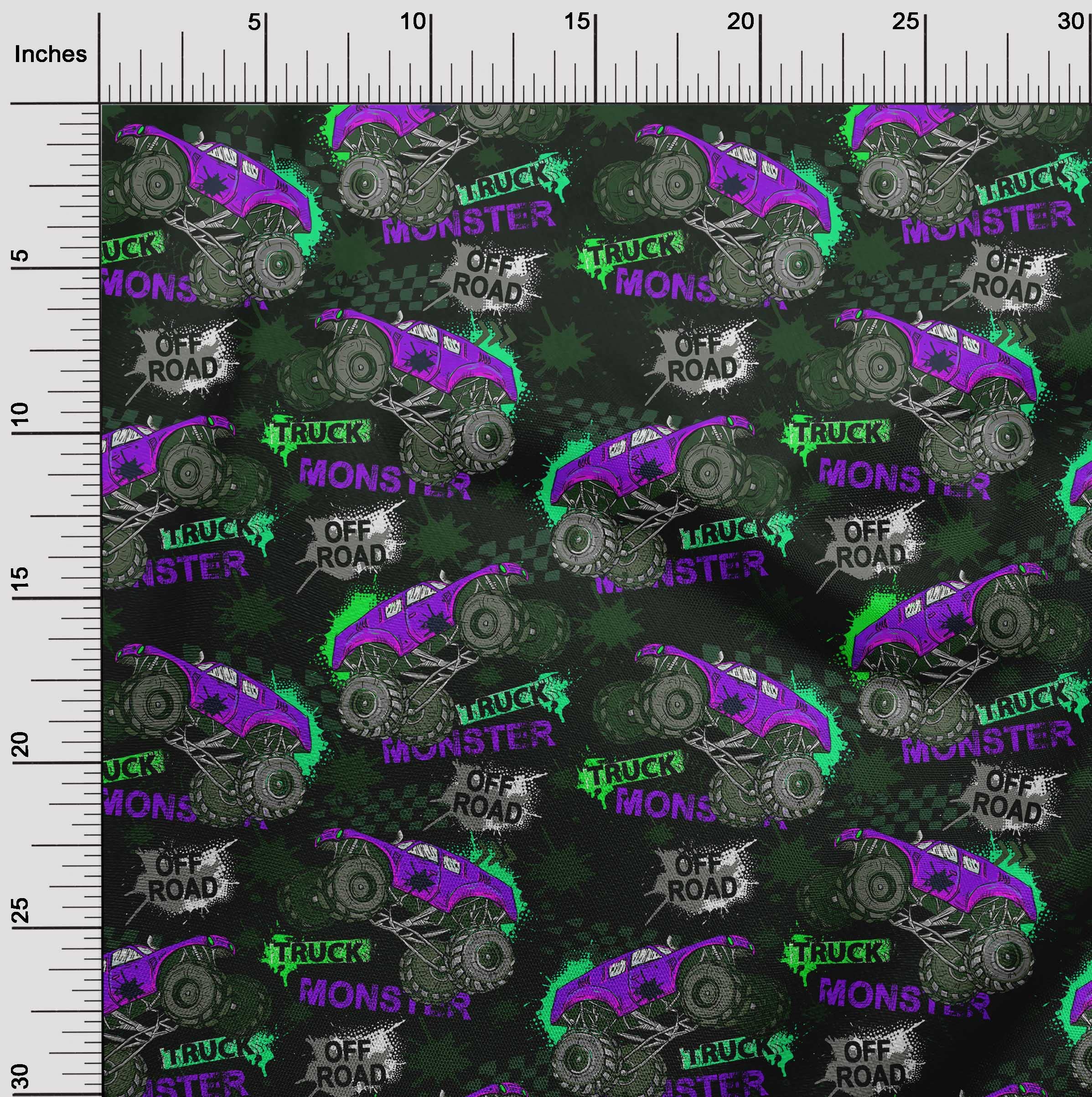 oneOone Rayon Purple Printed Fabric by The Yard - 56 Inch Wide for DIY Clothing, Sewing Supplies & Crafts | Perfect for Dresses, Skirts & Home Decor Projects