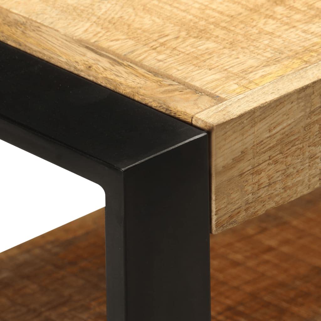 Farmhouse TV Stand with Open Shelves - 59.1