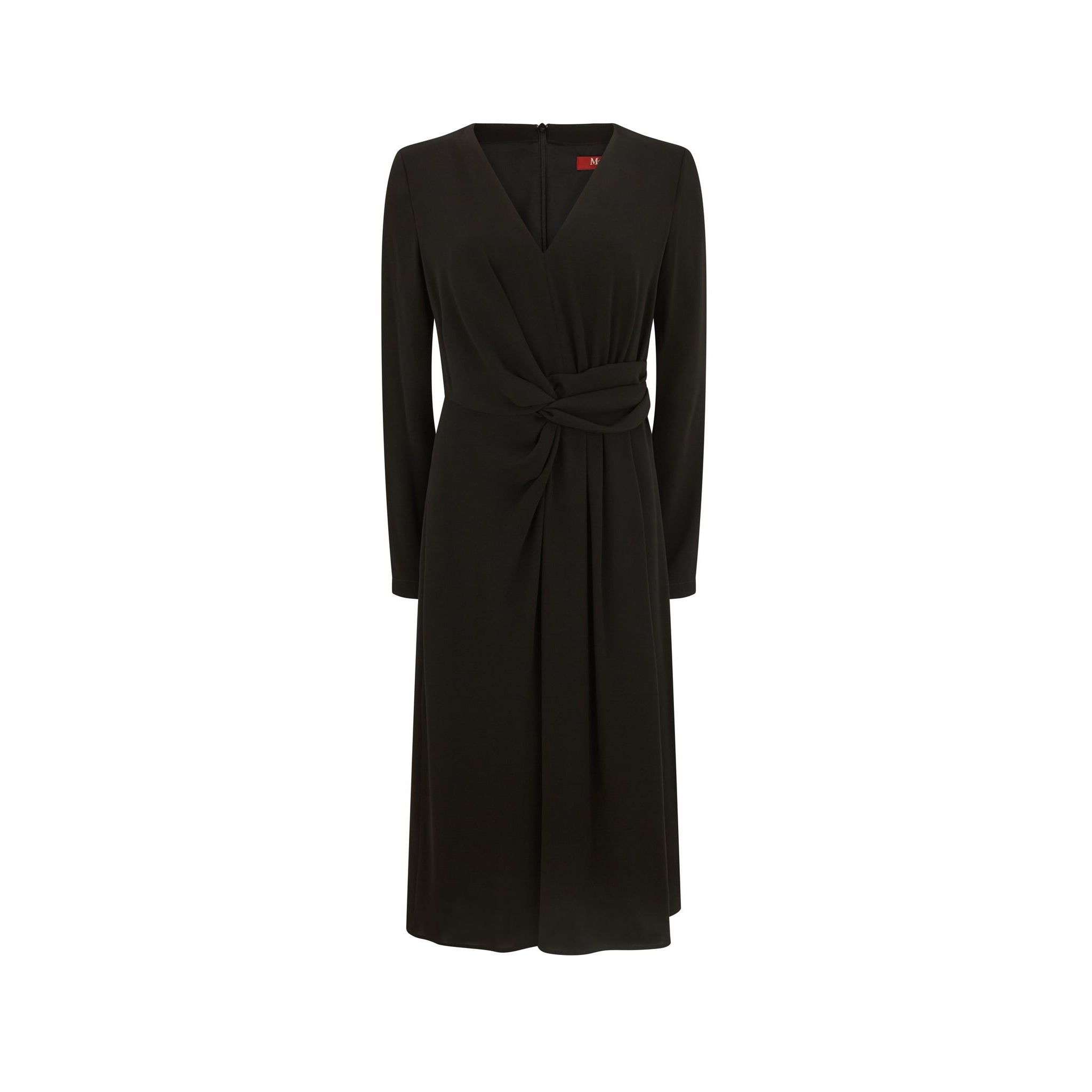 Mammola Women's Tailored Cady Dress - Elegant A-Line Formal Dress for Office, Wedding & Special Occasions
