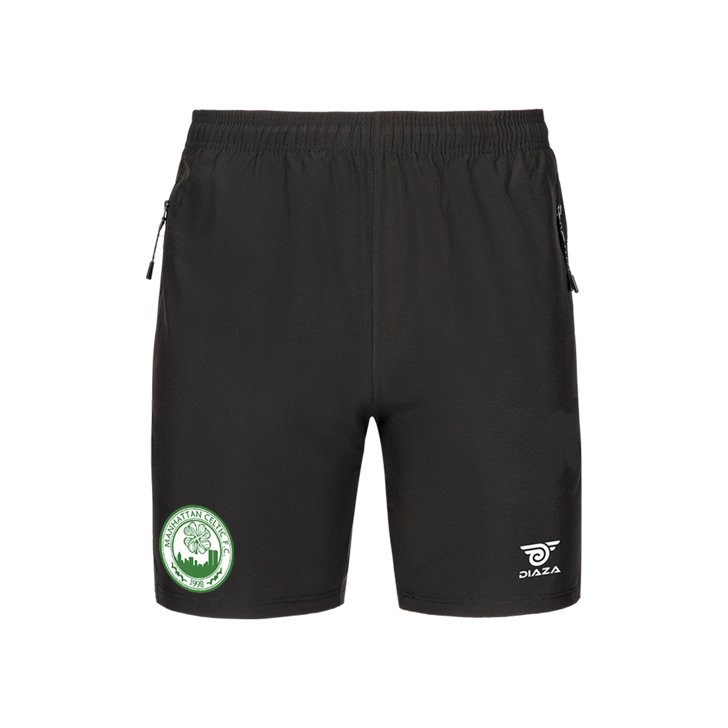 Men's Manhattan Celtic FC Bogota Soccer Shorts - Breathable & Lightweight for Training & Matches