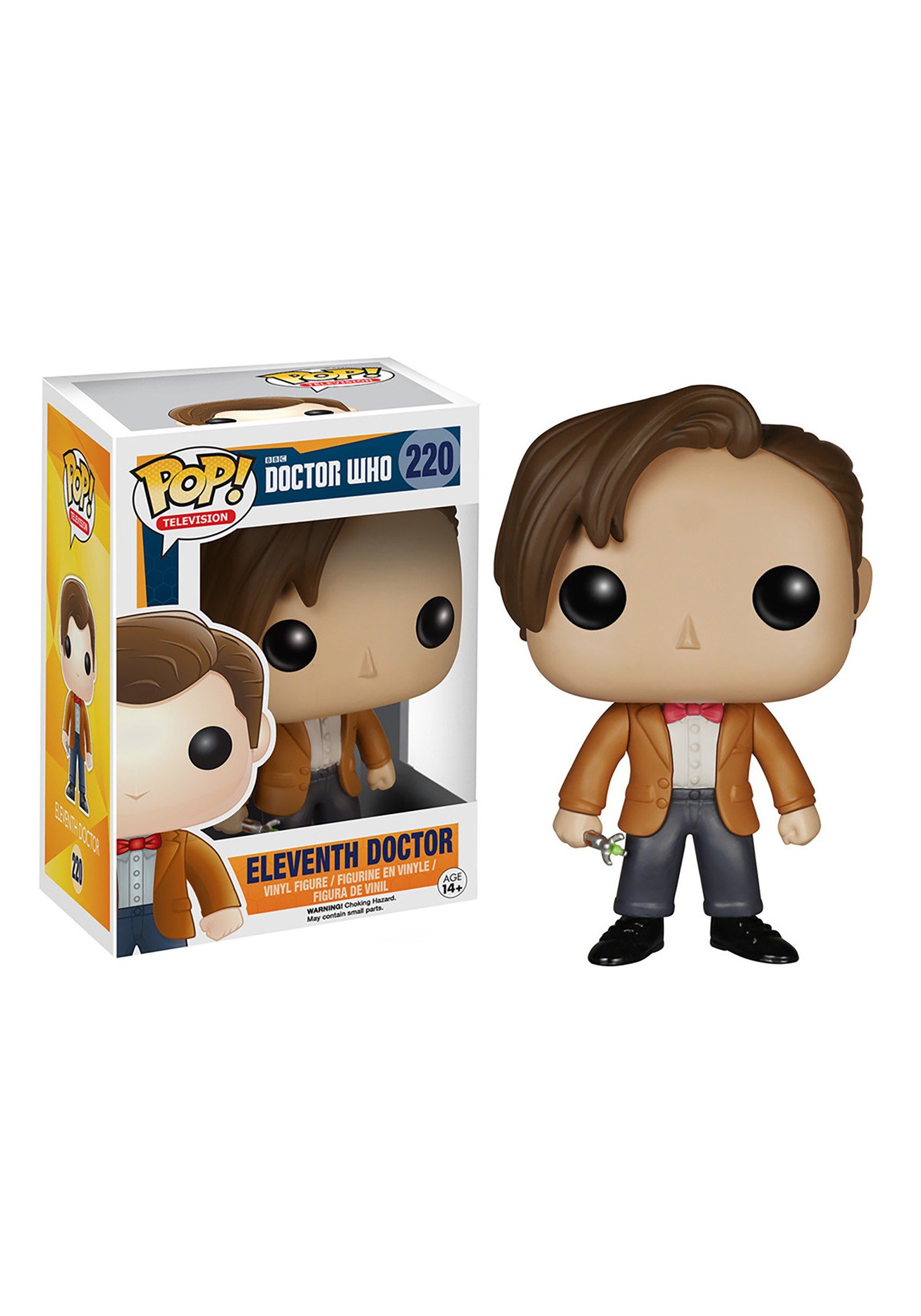 Funko POP TV: Doctor Who Eleventh Doctor Action Figure - Collectible Vinyl Figure for Fans & Display at Home or Office