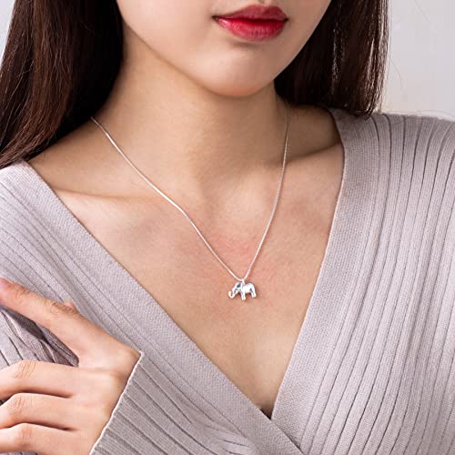 **Elegant Elephant & Butterfly Necklace for Women - Cute Bee & Cat Pendant Jewelry - Inspirational Gifts for Cat Lovers - Perfect for Daily Wear, Gifts & Special Occasions**