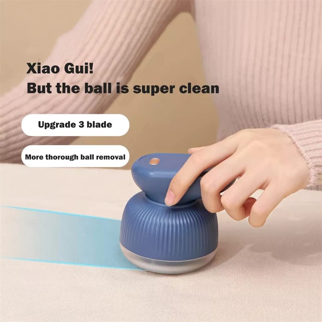 Mini Portable Fabric Shaver & Lint Remover - Electric Clothes Shaver for Pilling, Fuzz, and Hair Balls - Perfect for Sweaters, Blankets, and Upholstery (One Color)