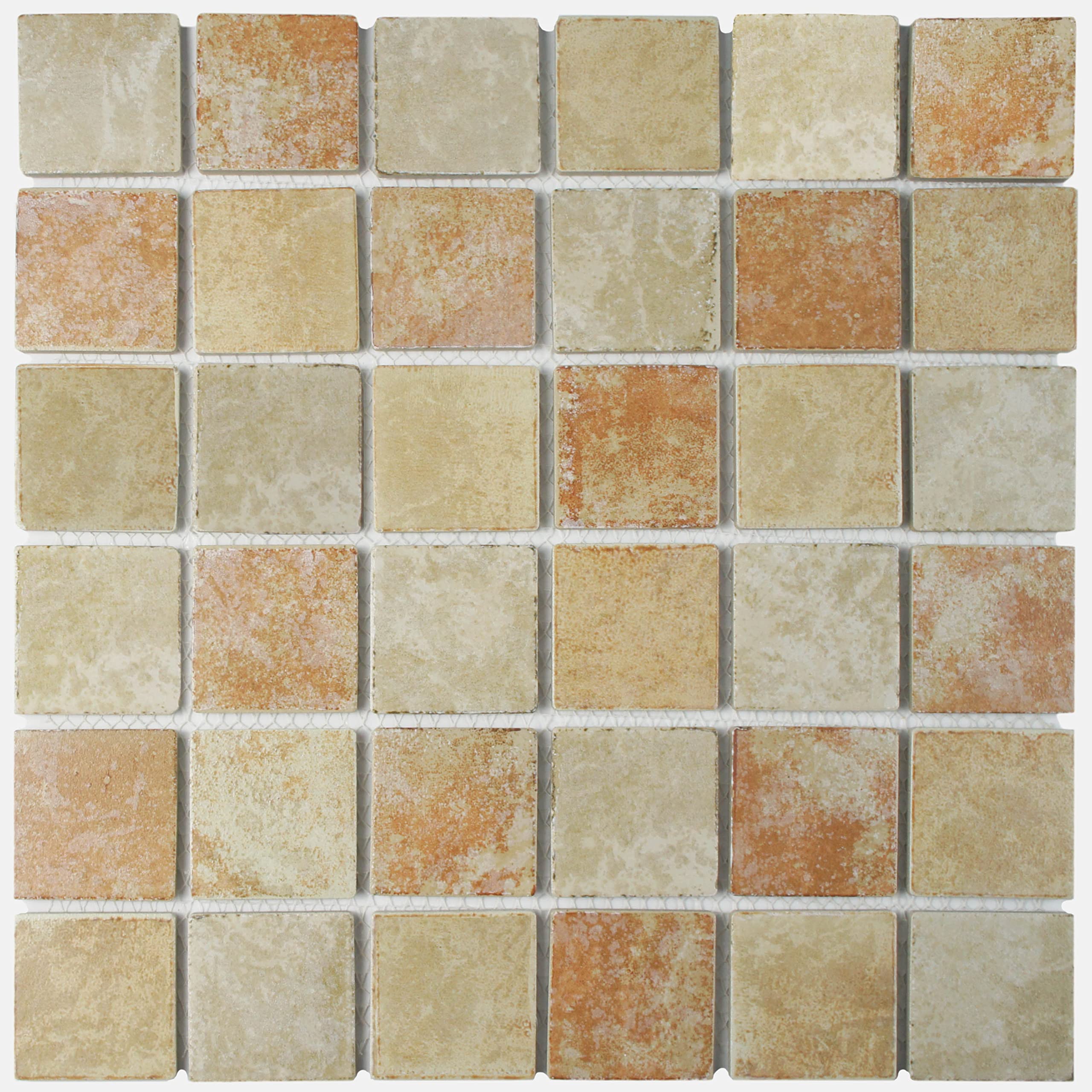 SomerTile FKORCM66 Merola Colorado Quad Adobe 12.5