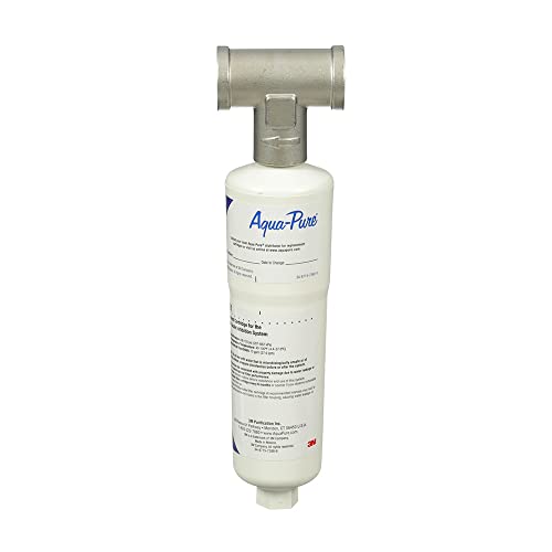 Aqua-Pure AP430SS Whole House Water Filtration System with Scale Inhibition - Prevents Limescale Build Up in Pipes, Water Heaters & Boilers - Ideal for Hard Water Areas & Home Plumbing Protection