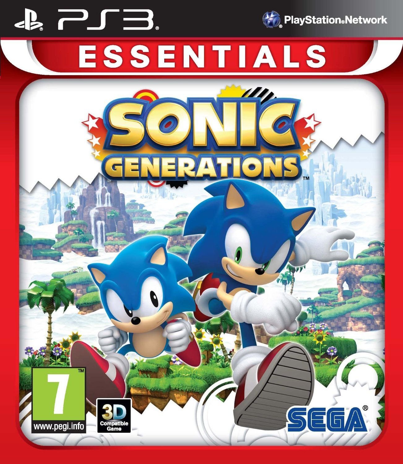 Sonic Generations (Essentials) - Classic & Modern Sonic Adventure Game for PC & Consoles - Perfect for Fans of Retro & Next-Gen Gaming