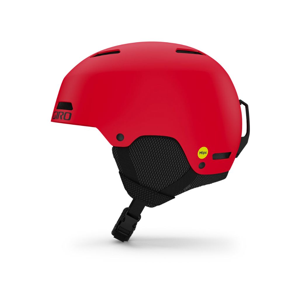 Giro Crue MIPS Kids Ski Helmet - Bright Red - Youth Snow Sports Safety Gear - 3 Sizes for Boys & Girls - Perfect for Skiing, Snowboarding & Winter Outdoor Adventures