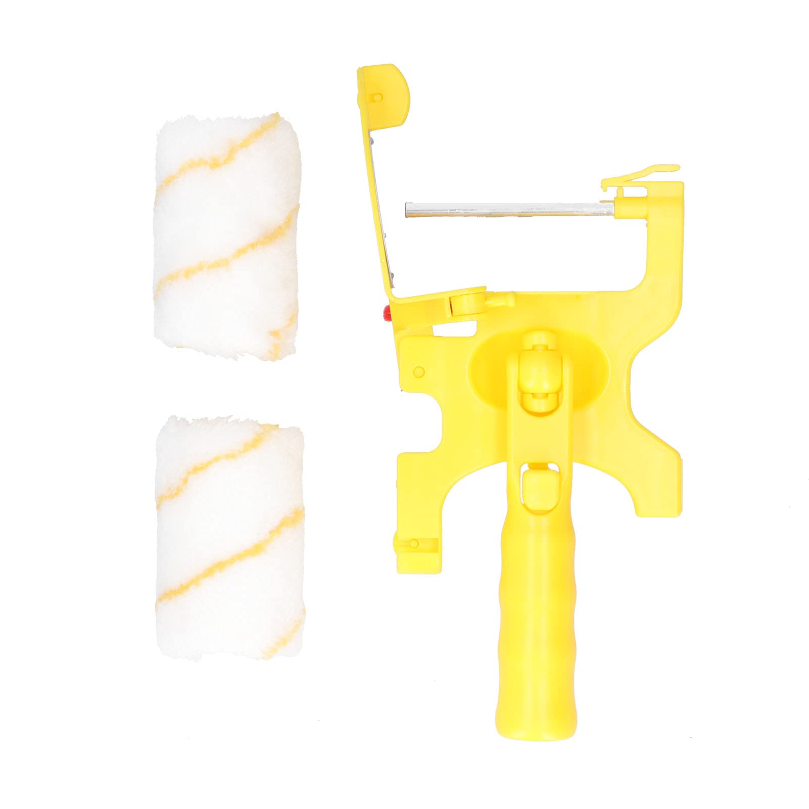 Paint Edger Roller Brush Kit - Detachable Handheld Paint Edger with Extra Replacement Roller for Smooth Wall Painting | Perfect for Home, Room & DIY Projects