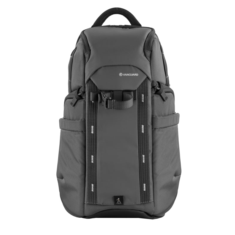 VEO S41 Gray Camera Backpack with USB Charging Port & Side Access - Waterproof DSLR/SLR/Mirrorless Camera Bag for Travel & Outdoor Photography