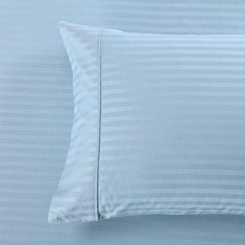 Luxury Damask Stripe 600 Thread Count King Size Pillowcase Set (2 Pack) - Ultra Soft Bedding for Hotel-Style Comfort - Perfect for Master Bedroom, Guest Room & Luxury Home Decor