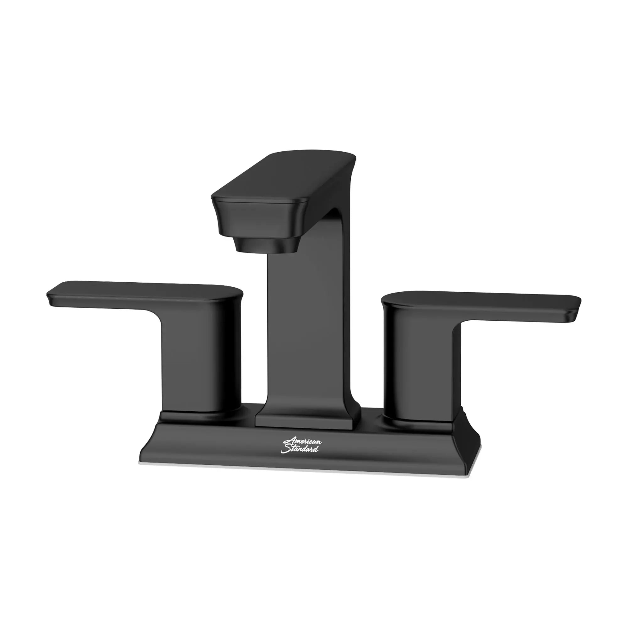 Forsey® 4 Inch Centerset 2 Handle Bathroom Faucet - 1.2 GPM/4.5 LPM Water-Saving Design with Lever Handles - Perfect for Bathroom Vanity Sink and Powder Room Installation