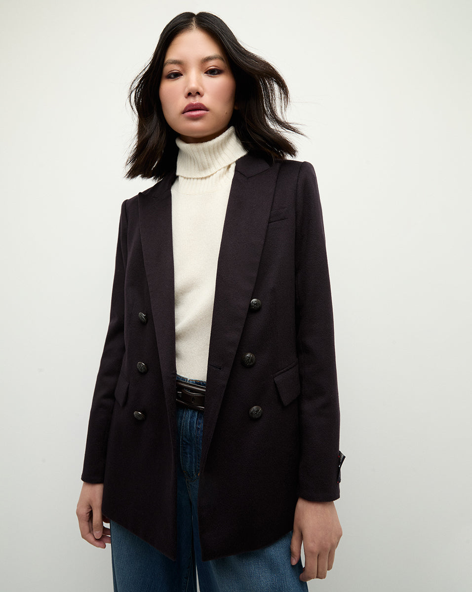 Ellette Luxe Cashmere Dickey Jacket - Women's Soft Winter Scarf & Neck Warmer - Perfect for Office, Travel & Cold Weather Fashion