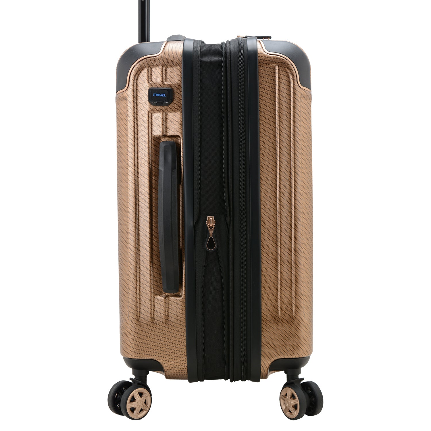 Continent Adventurer Carry On Luggage - Lightweight Durable Suitcase for Travel & Business Trips - Perfect for Airplanes, Trains & Weekend Getaways