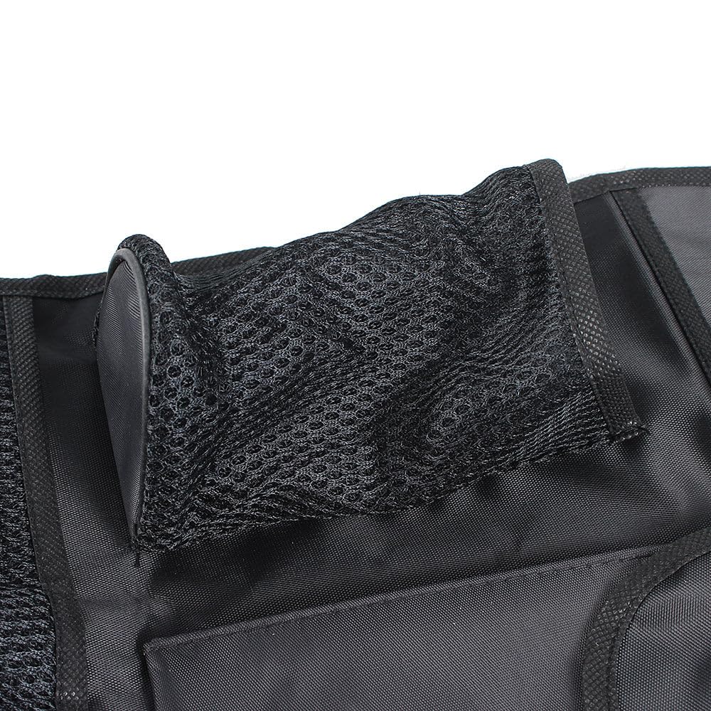 OMAC Multi-Pocket Car Seat Back Organizer - Waterproof Travel Storage Accessories with 10 Pockets for Phones, Toys & Snacks - Perfect for Road Trips, Family Travel & Daily Commute