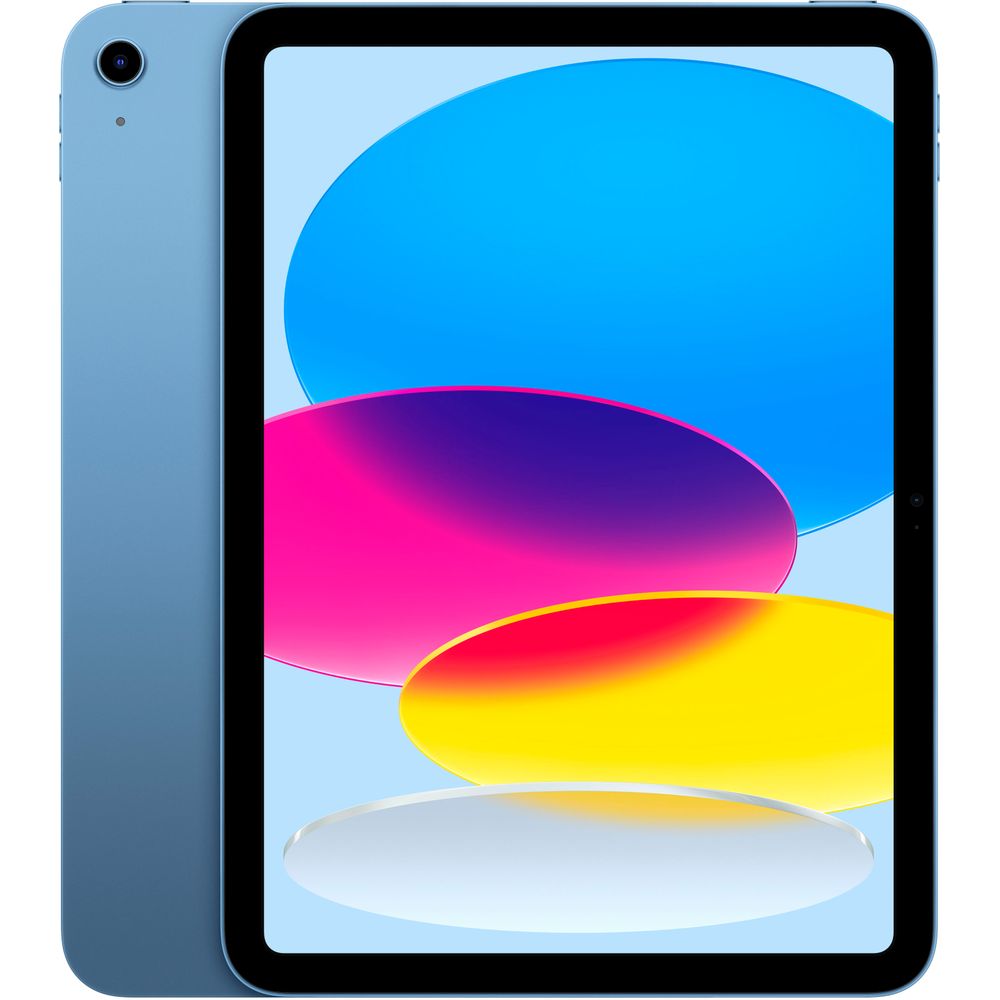 Apple iPad 10th Generation (2022) 64GB Wi-Fi Tablet in Blue - MPQ13LL/A - Perfect for Work, Study & Entertainment