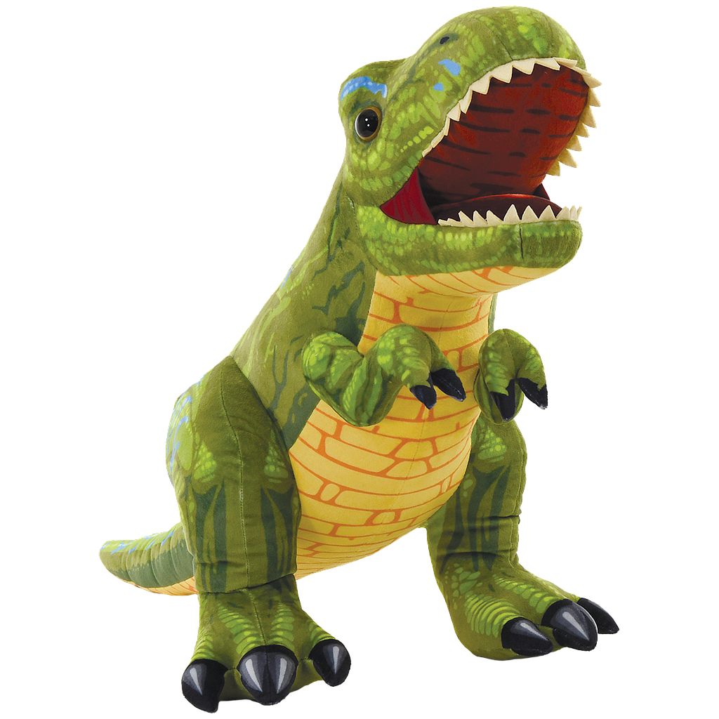 Iscream TRex Fleece Stuffed Dinosaur Plush Toy - Soft Cuddly Dino for Kids, Bedroom Decor, Gifts & Nursery Essentials | Perfect for Snuggling, Playtime & Dinosaur Themed Rooms