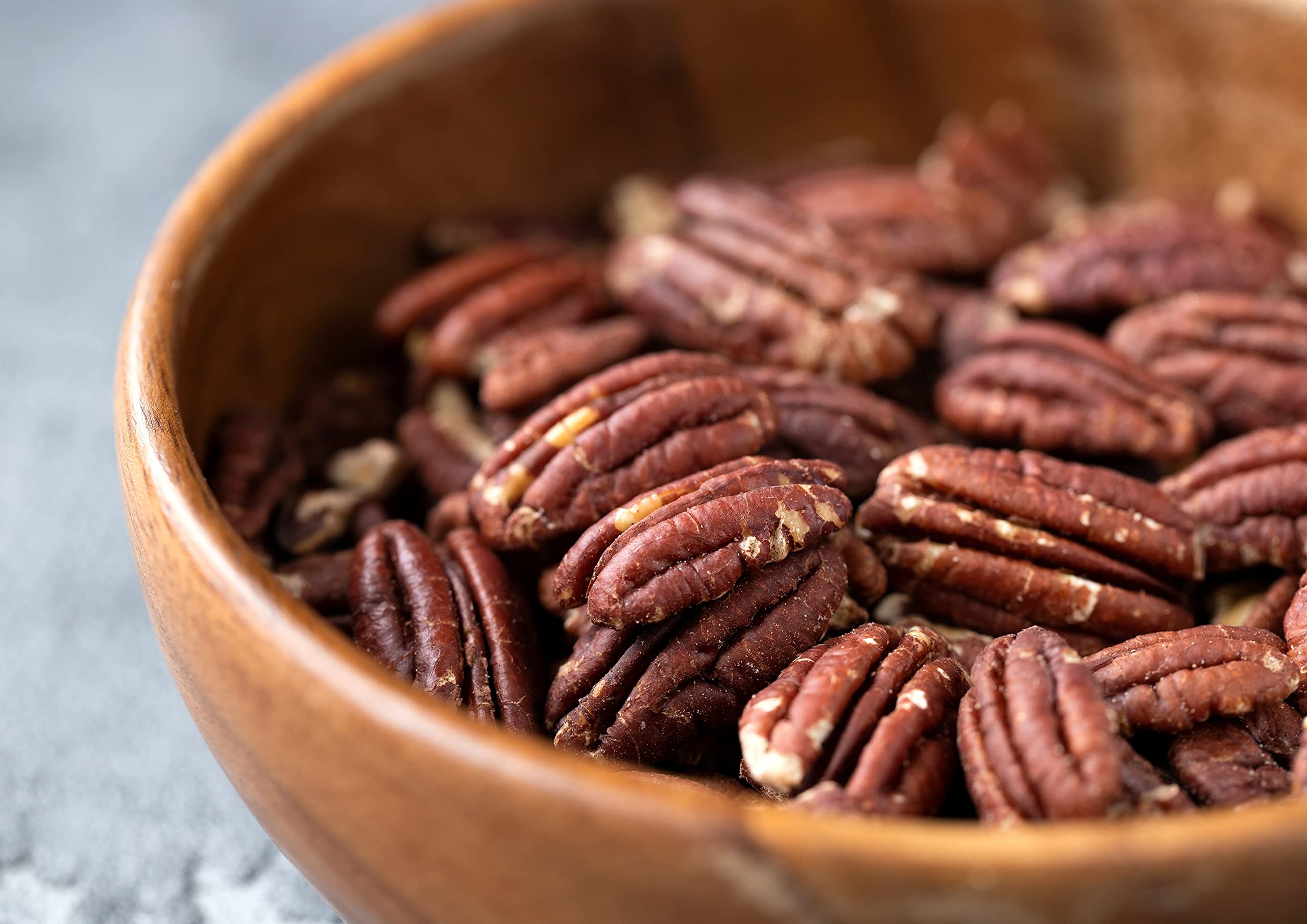 Organic Dry Roasted Pecan Halves with Himalayan Salt | 12 lbs Non-GMO, Vegan, Keto-Friendly Snack | No Oil Added, Kosher Certified | High in Protein & Fiber | Perfect for Baking, Trail Mix & Healthy Snacking
