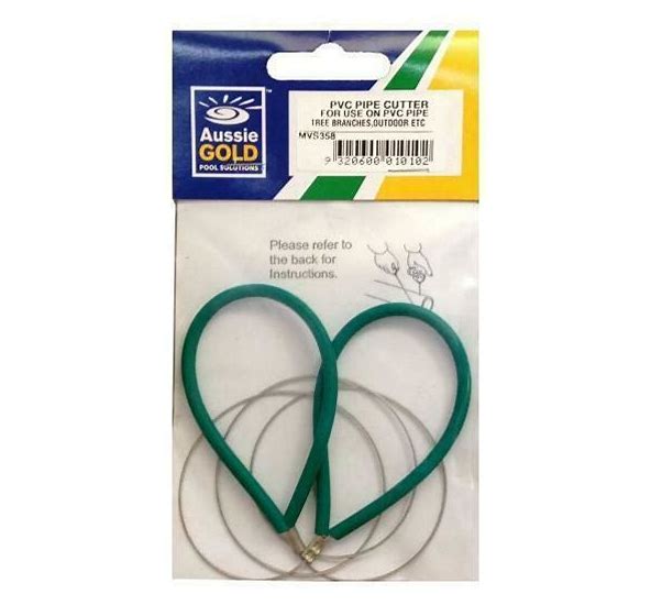 **Aussie Gold PVC Pipe Cutter - Heavy Duty Plastic Pipe Cutting Tool for Plumbing, DIY & Construction Projects | Perfect for Home Repairs, Garden Irrigation & PVC Pipe Installations**