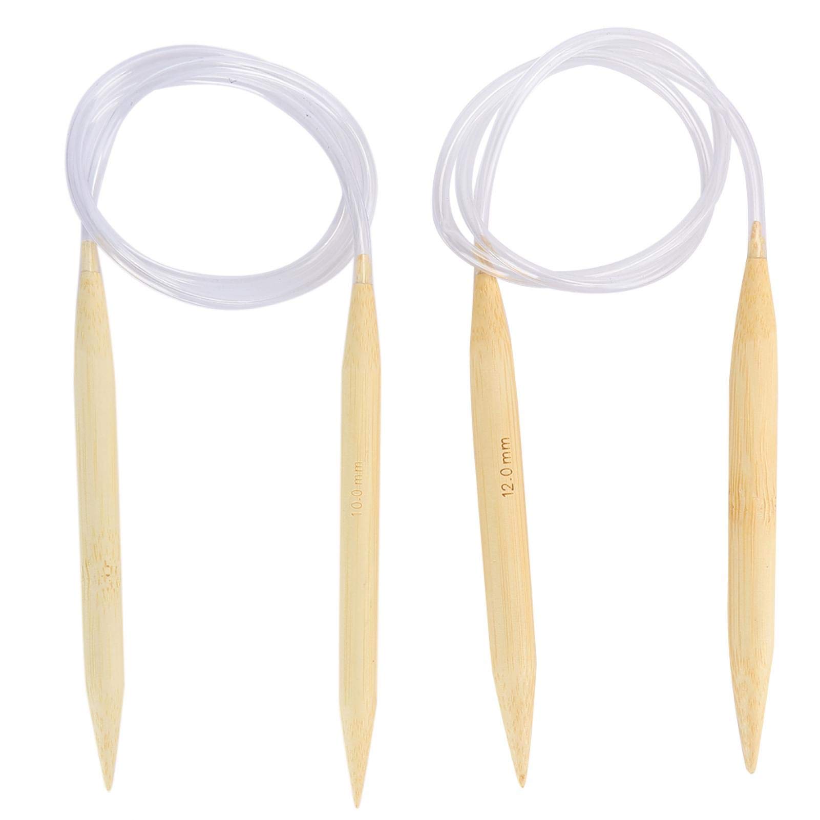 Premium Knitting Needles Set - Smooth & Portable for Sweaters, Scarves, Gloves & Carpets | Perfect for DIY Knitting Projects at Home or On-The-Go