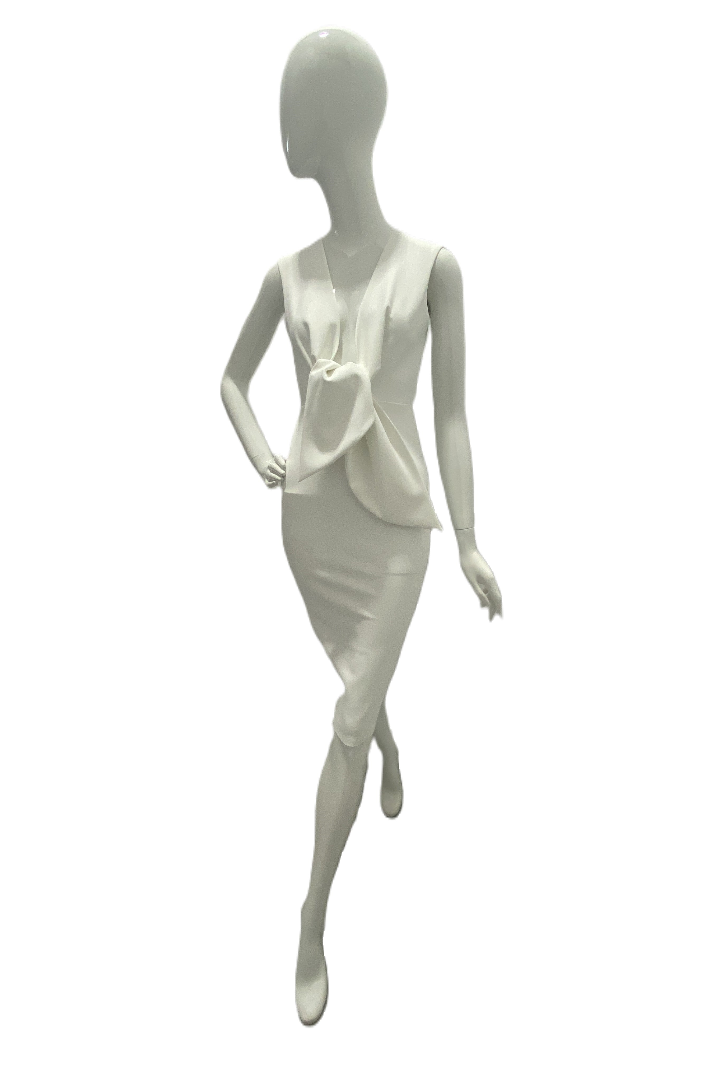 Greta Constantine Charo Multi Styling Bow Tying Dress - Elegant Women's Party & Evening Gown for Weddings, Galas & Special Occasions