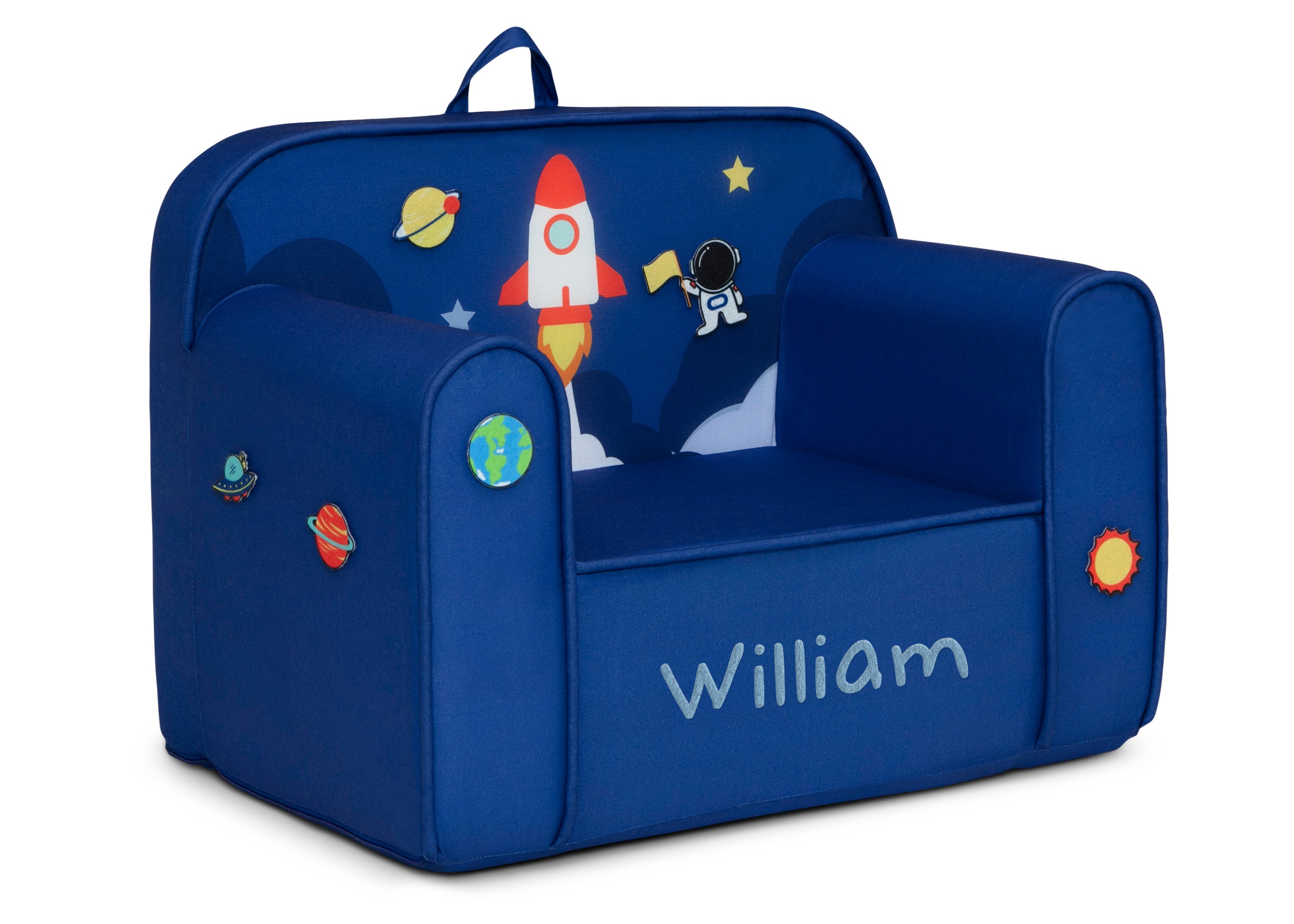 Customizable Mix & Match Cozee Kids Chair with Interchangeable Patches - Perfect for Playrooms, Bedrooms & Reading Nooks
