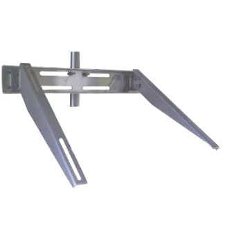 SLD Tech Double Arm Side of Pole/Wall Mount SLB 0114 - Heavy Duty Adjustable Bracket for Security Cameras & Solar Panels - Perfect for Outdoor & Indoor Installation