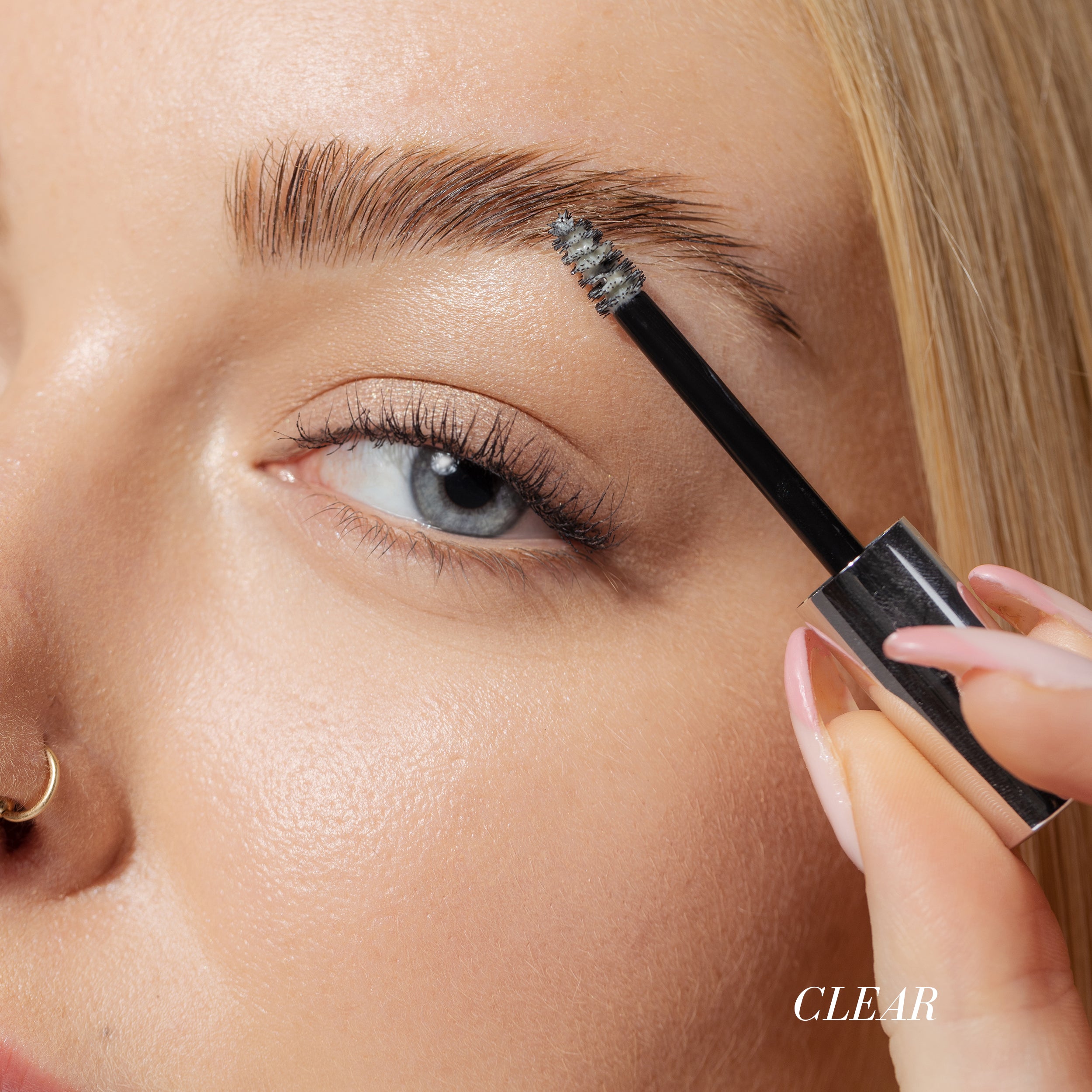 Natural Protein Plant Brow Gel for Thicker, Fuller Eyebrows - Vegan & Cruelty-Free Brow Styler for Everyday Use