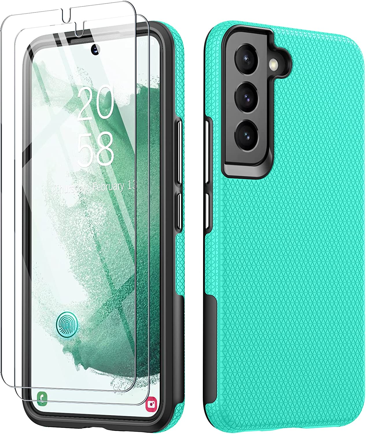 Samsung Galaxy S22 Phone Case - Shockproof & Dual Layer Protective Cover for Impact Protection | Perfect for Outdoor Activities, Travel & Daily Use