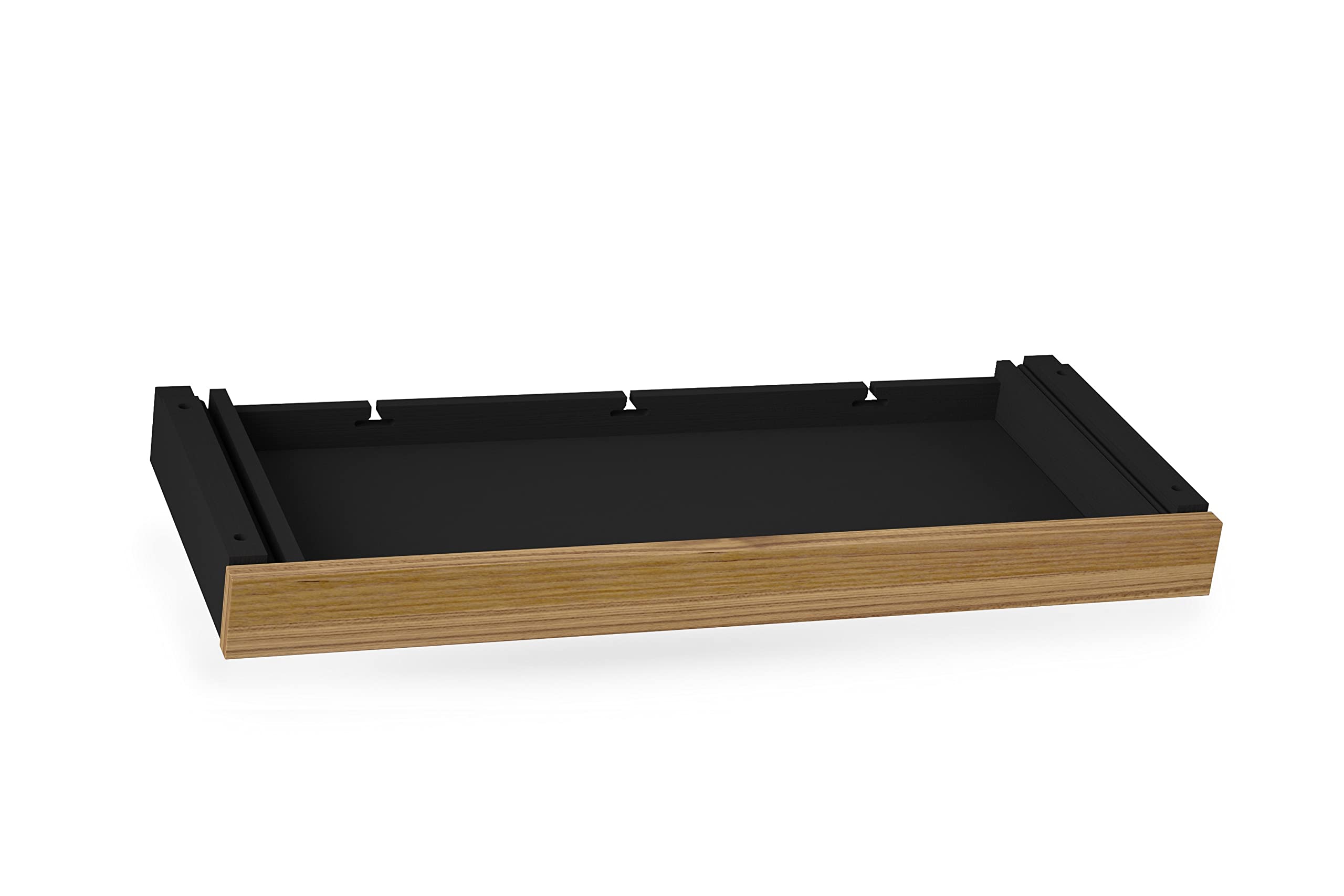 BDI Furniture Sequel 20 6159 Keyboard Storage Drawer - Compatible with Sequel Standing Desk 6151 & 6152 in Natural Walnut Finish | Perfect for Office Organization & Ergonomic Workstations