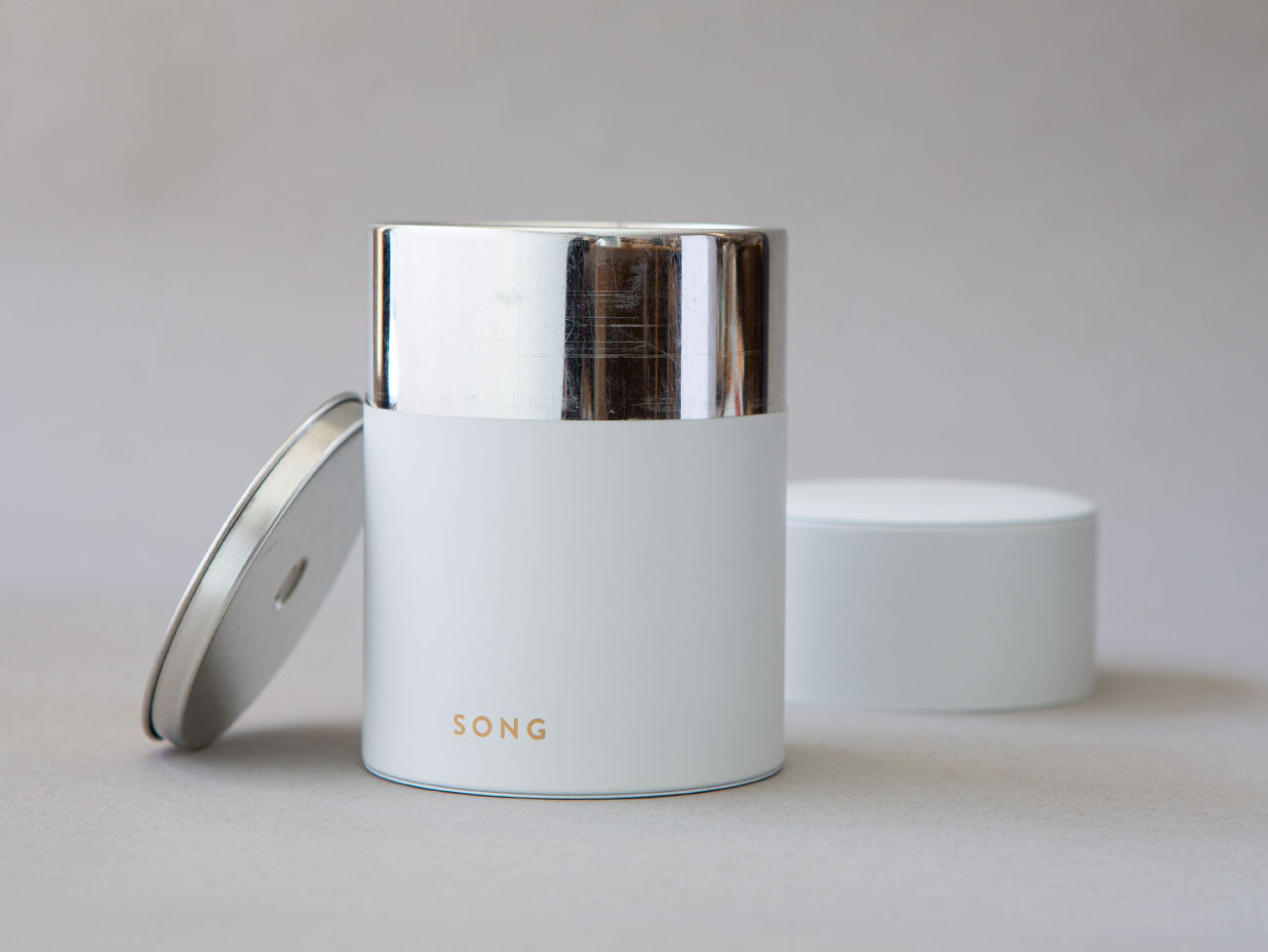Premium White Kato Tea Storage Container - Airtight & Moisture-Proof Tea Canister for Loose Leaf Tea, Matcha & Herbal Tea - Perfect for Kitchen, Pantry & Tea Ceremony Organization
